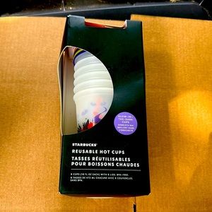 Starbucks HALLOWEEN Reusable Hot Cup Tumblers GLOW IN THE DARK New Pack